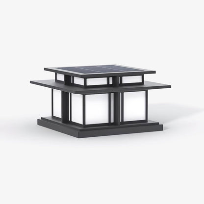 Milo Pillar Solar /HardWire Outdoor Light