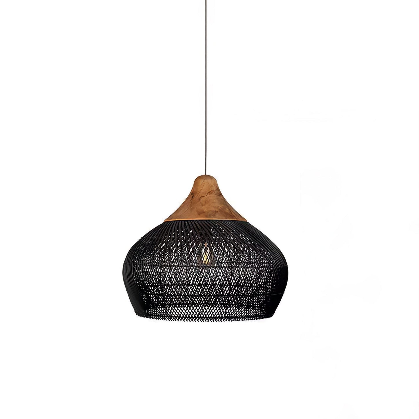 Evelyn Braided Rattan Livingroom Pendant Lamp