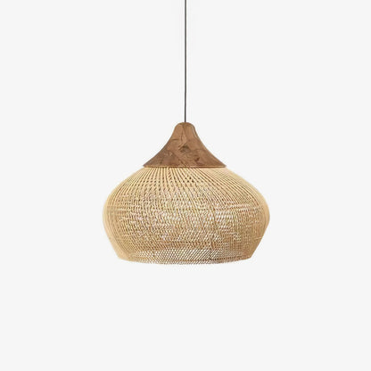 Evelyn Braided Rattan Livingroom Pendant Lamp