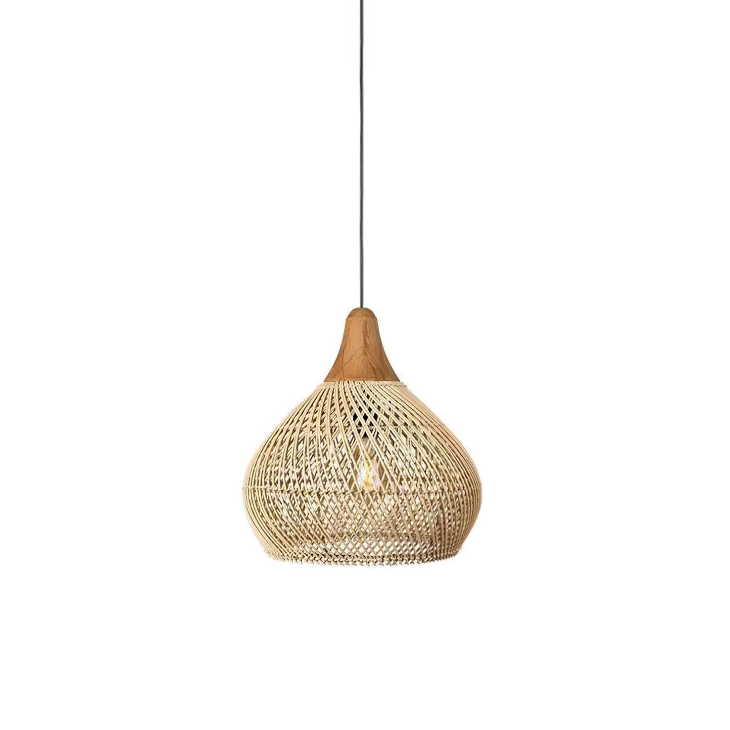 Evelyn Braided Rattan Livingroom Pendant Lamp