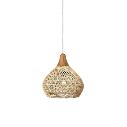 Evelyn Braided Rattan Livingroom Pendant Lamp