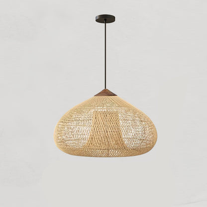 Evelyn Braided Rattan Livingroom Pendant Lamp