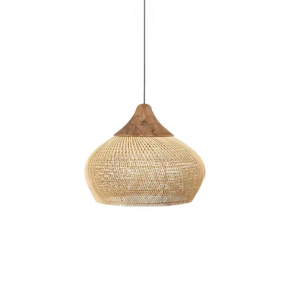 Evelyn Braided Rattan Livingroom Pendant Lamp
