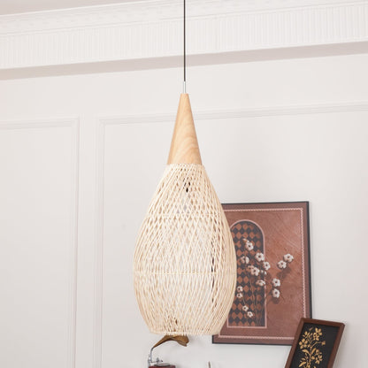 Evelyn Braided Rattan Livingroom Pendant Lamp