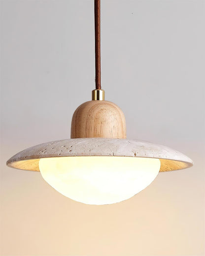 Duvio Travertine Pendant Light