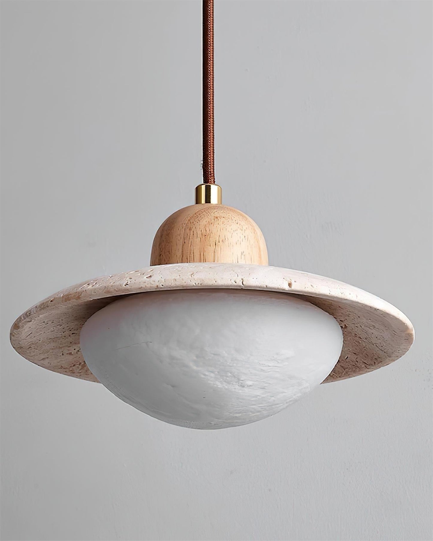 Duvio Travertine Pendant Light