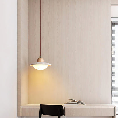 Duvio Travertine Pendant Light