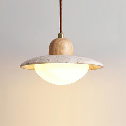 Duvio Travertine Pendant Light
