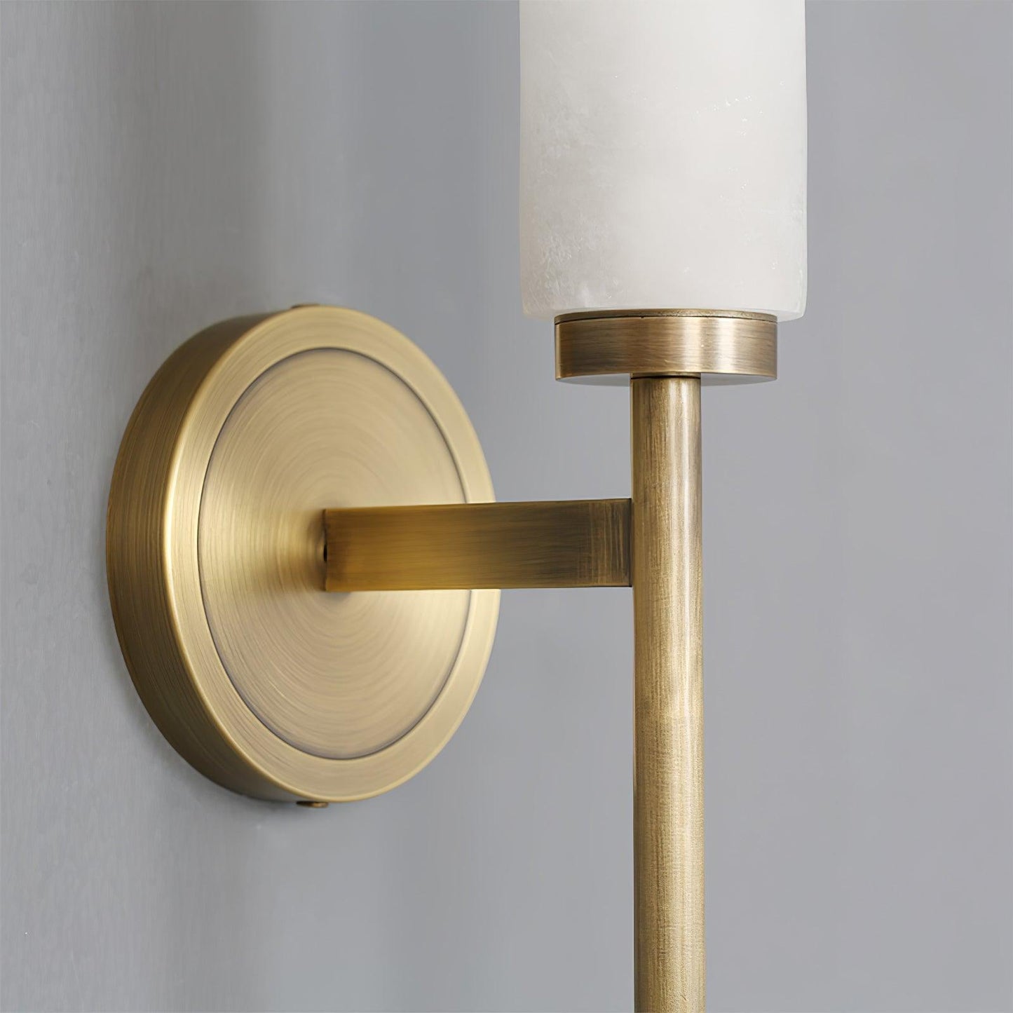 Kristy Art Deco  Alabaster  Wall Lamp