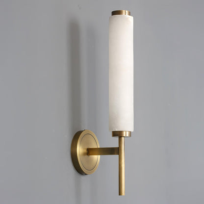 Kristy Art Deco  Alabaster  Wall Lamp
