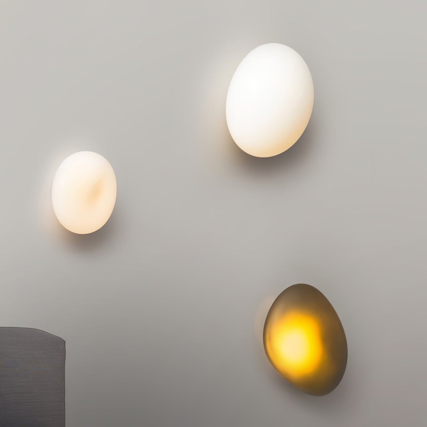 Ruvin Bubble Glass Wall Lamp