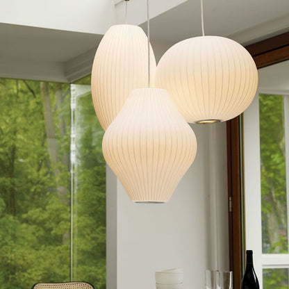 Etrio Pendant Light Bubble Mulberry Silk