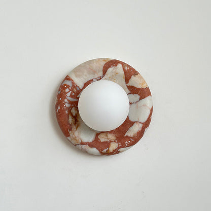 Hako Marble Indoor Wall Sconce