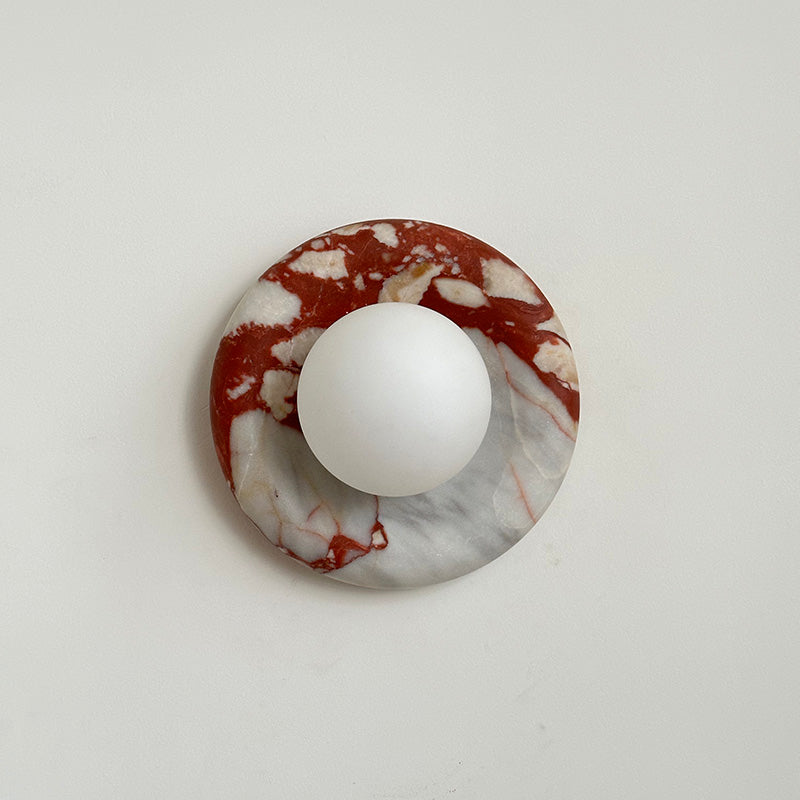 Avi Marble Indoor Wall  Sconce