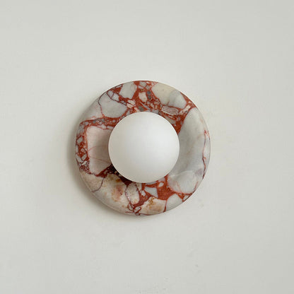 Avi Marble Indoor Wall  Sconce
