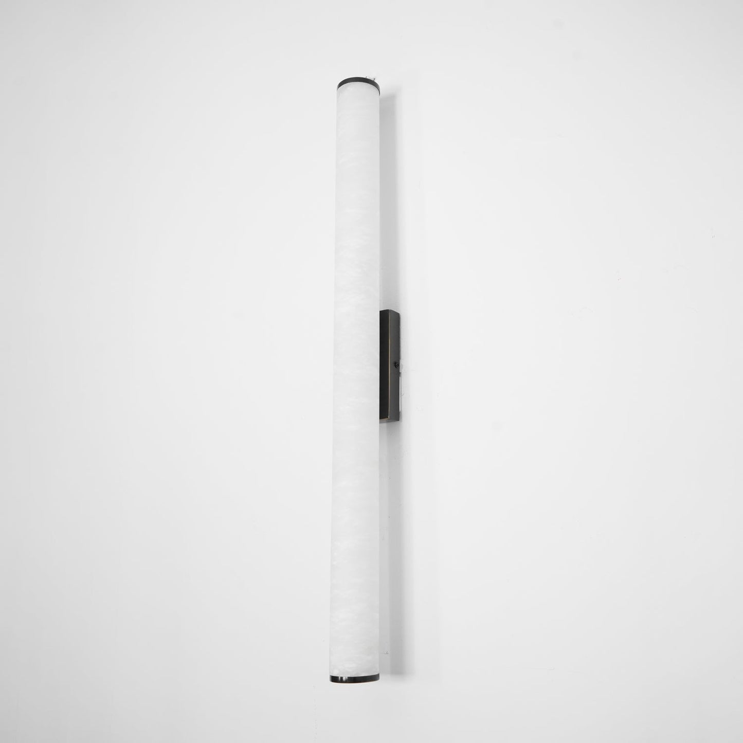 Klyr Alabaster Vertical Cylindrical Wall Lamp