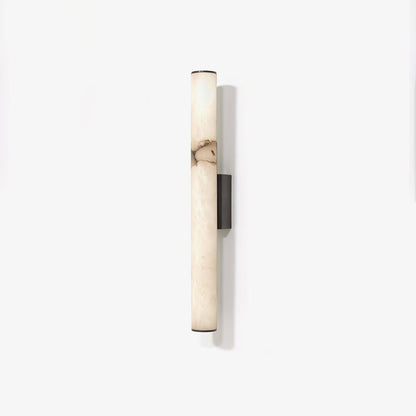 Klyr Alabaster Vertical Cylindrical Wall Lamp
