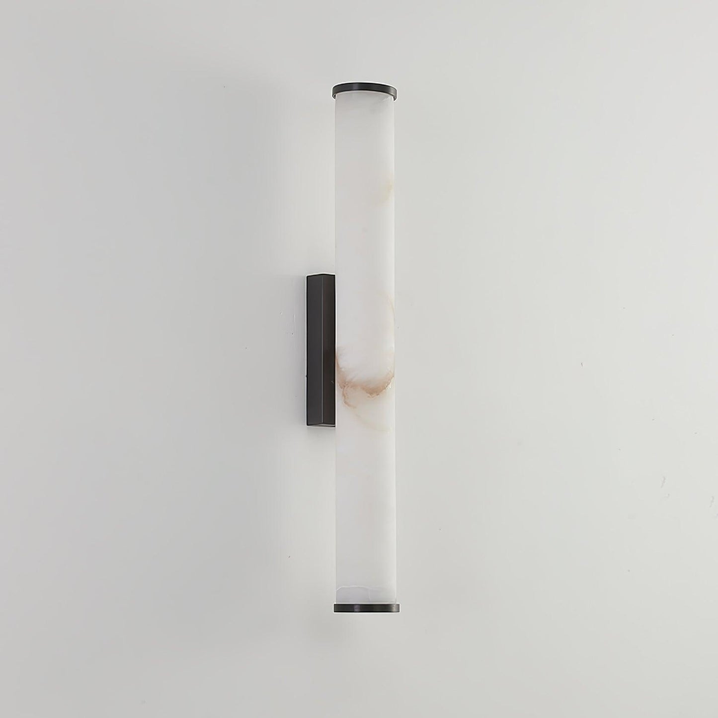Klyr Alabaster Vertical Cylindrical Wall Lamp