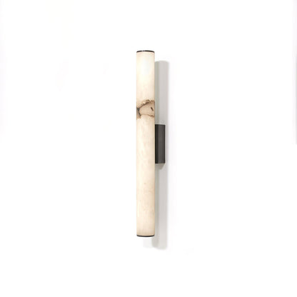 Klyr Alabaster Vertical Cylindrical Wall Lamp