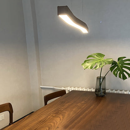 Ylen Nordic Pendant Light Walnut Colour Living Room/Bedroom/Dining Room