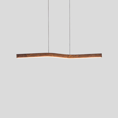 Ylen Nordic Pendant Light Walnut Colour Living Room/Bedroom/Dining Room