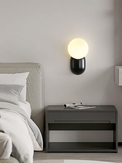 Lunara Minimalist Globe Wall Sconce