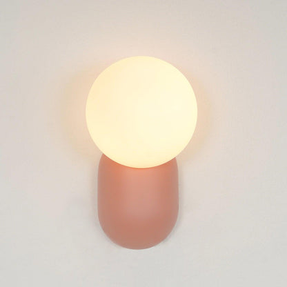 Lunara Minimalist Globe Wall Sconce