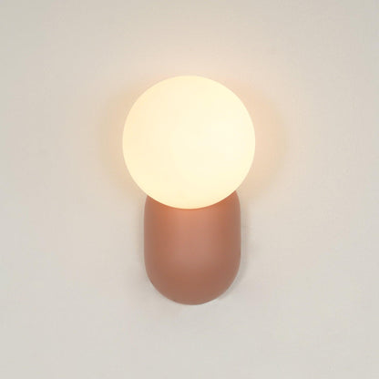 Lunara Minimalist Globe Wall Sconce