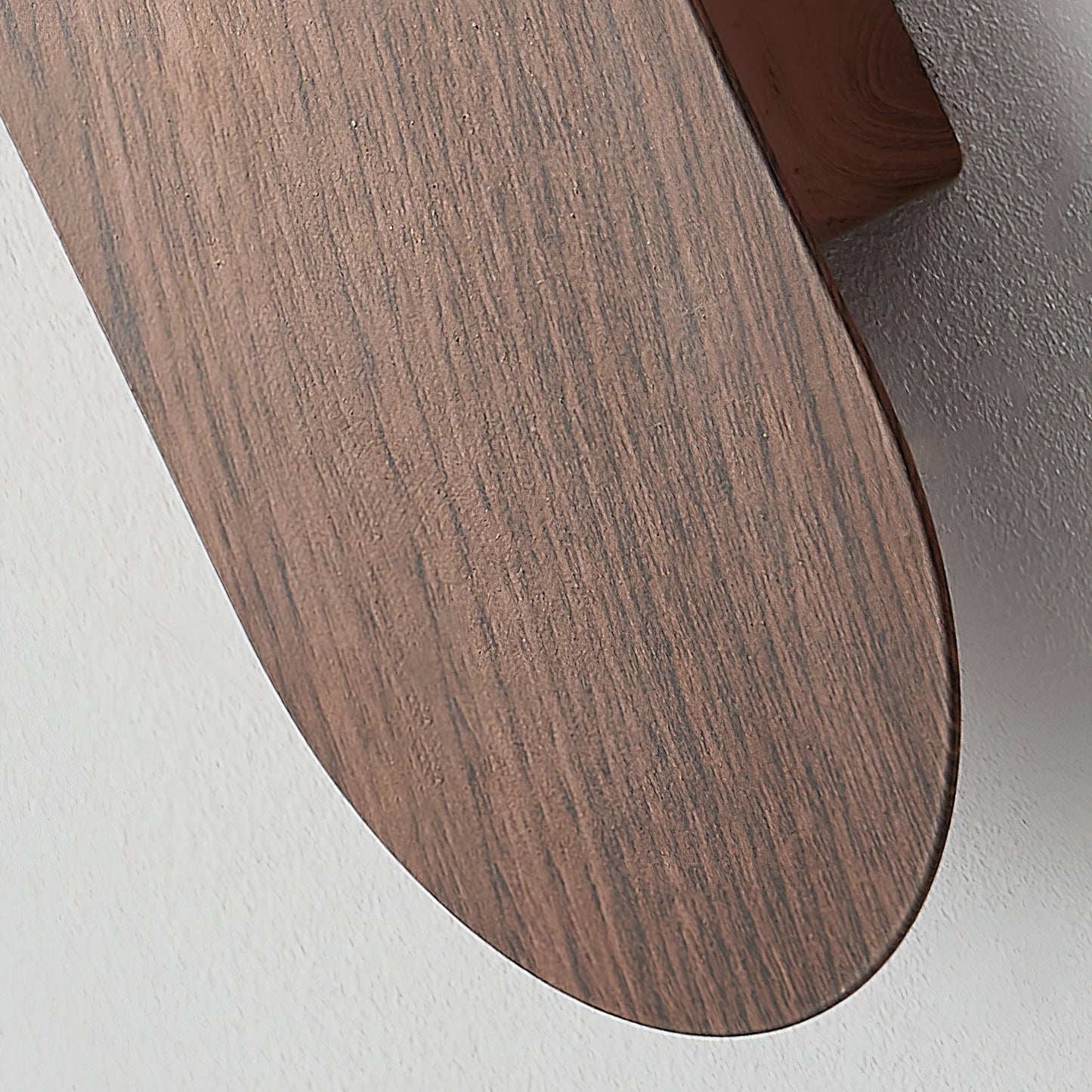 Exuro Indoor Wall Lamp Wood Color / Walnut Color