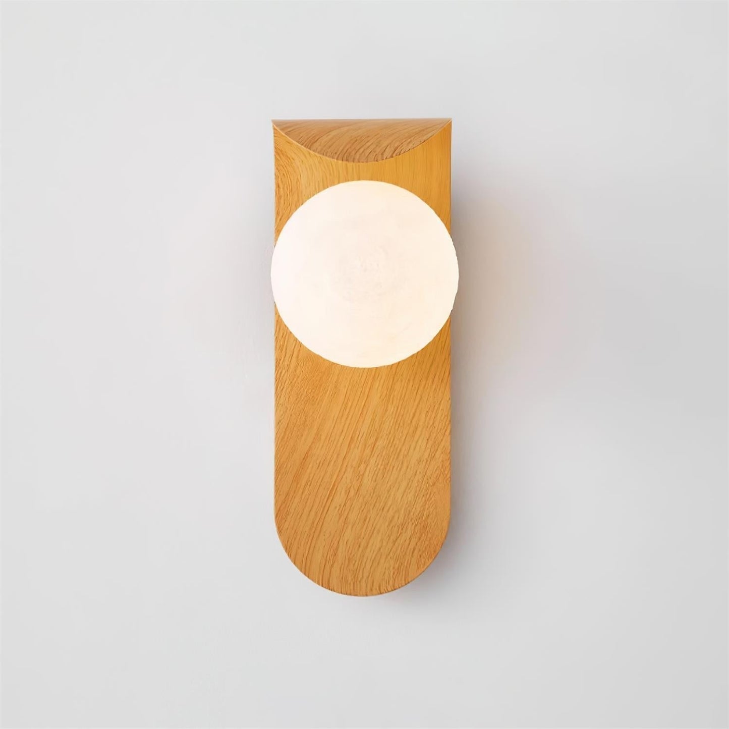 Exuro Indoor Wall Lamp Wood Color / Walnut Color