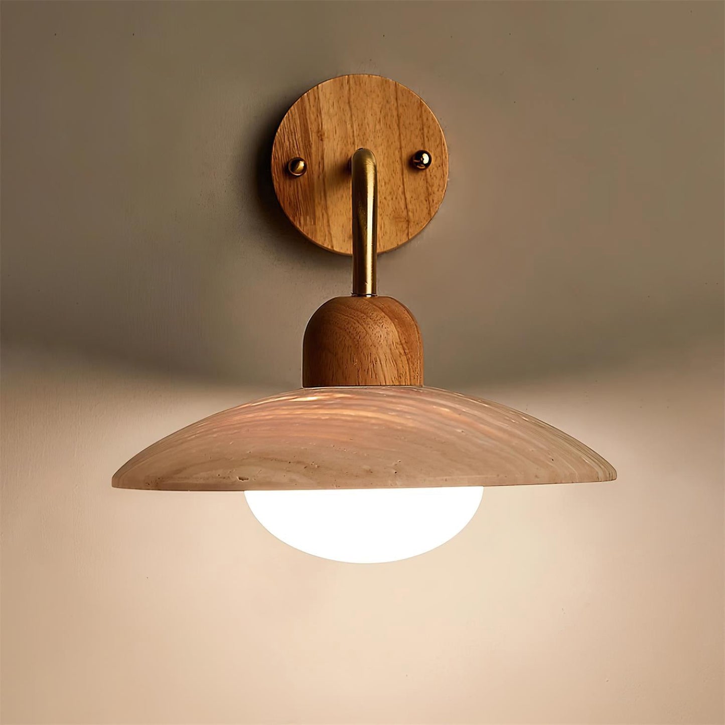 Winel Wall Lamp Vintage Travertine