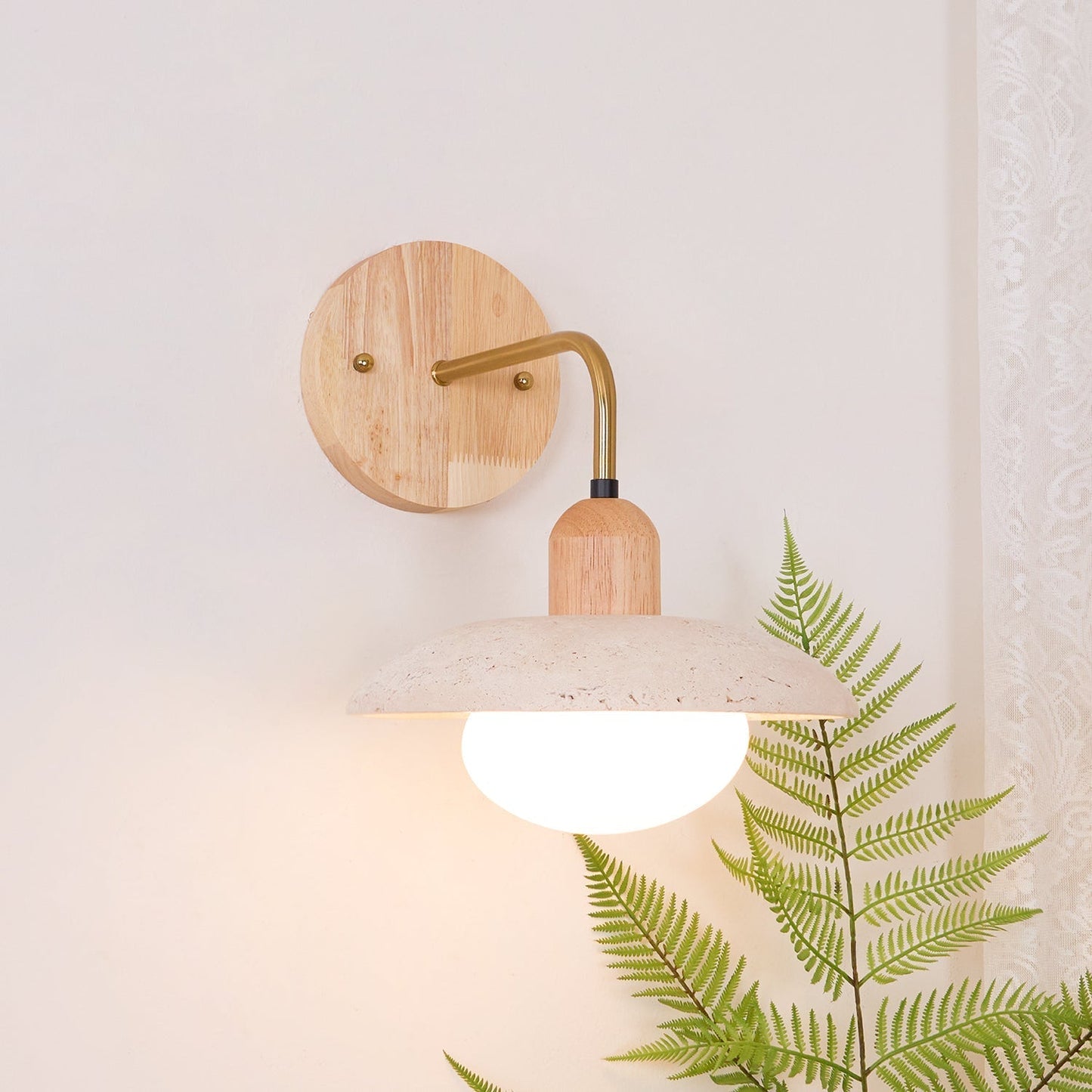 Winel Wall Lamp Vintage Travertine