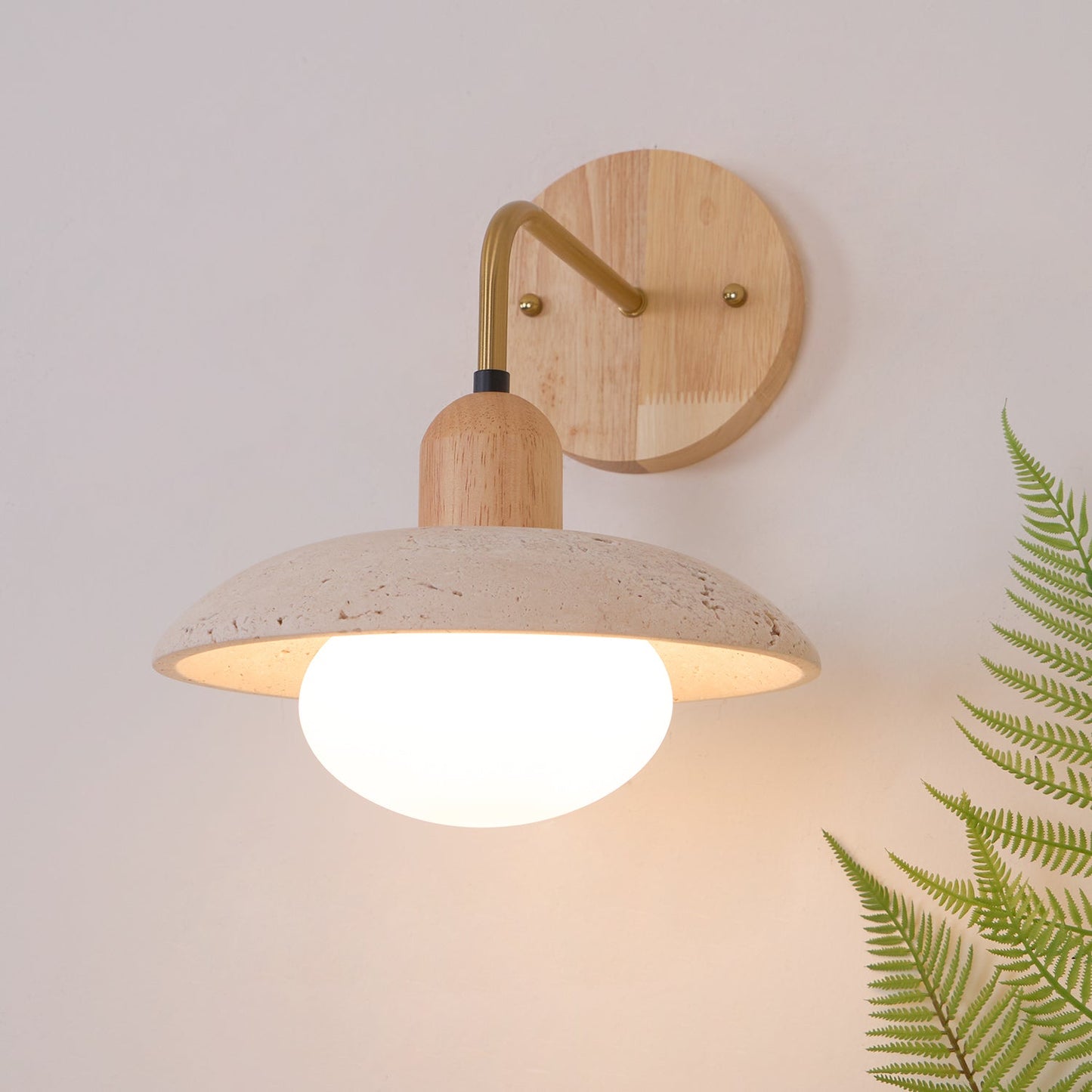 Winel Wall Lamp Vintage Travertine