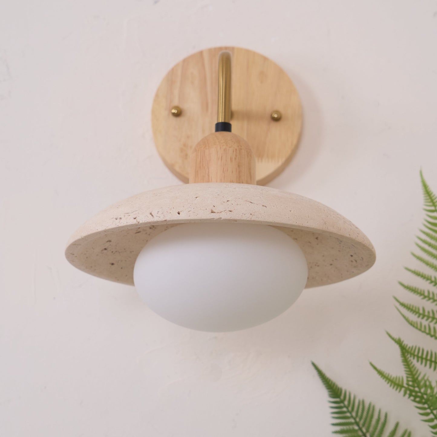 Winel Wall Lamp Vintage Travertine