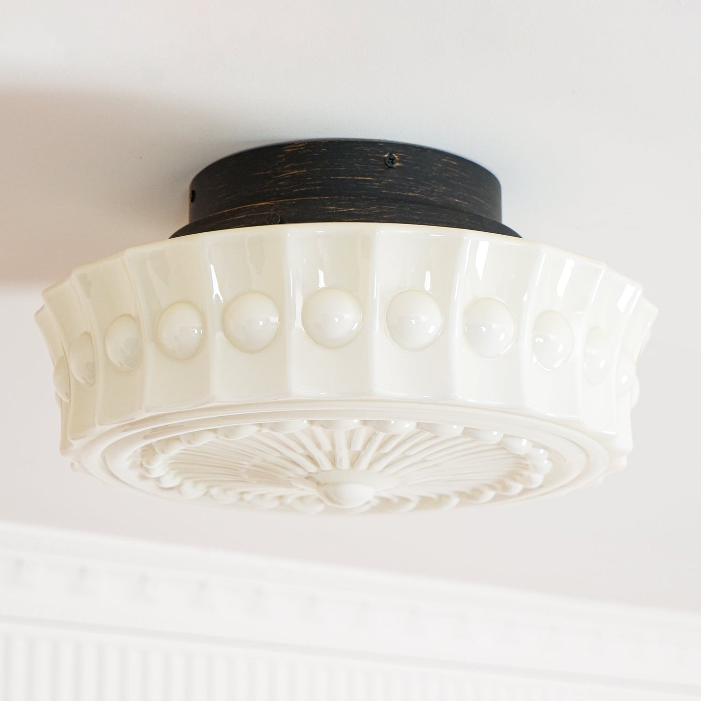 Elena Glass Ceiling Light