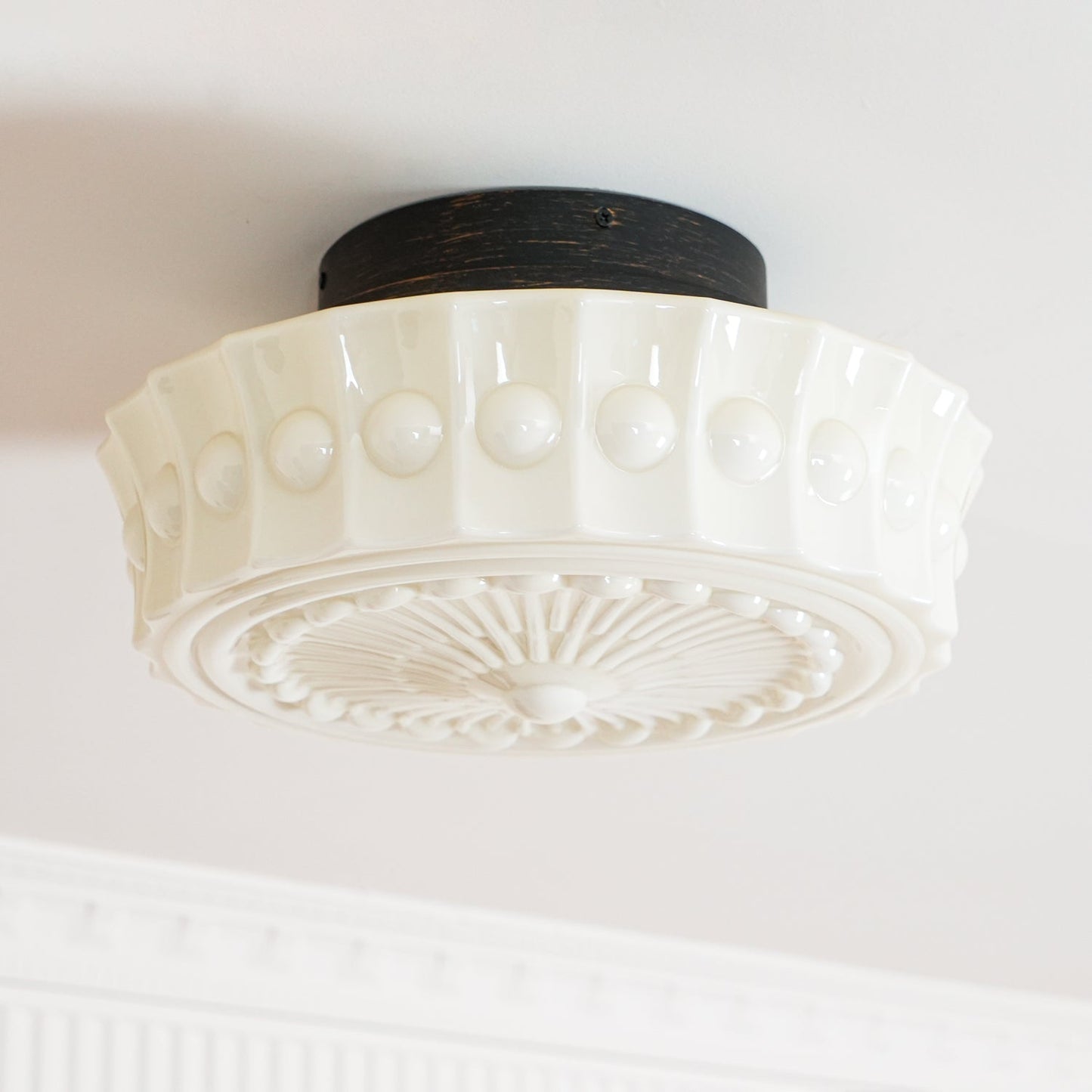 Elena Glass Ceiling Light