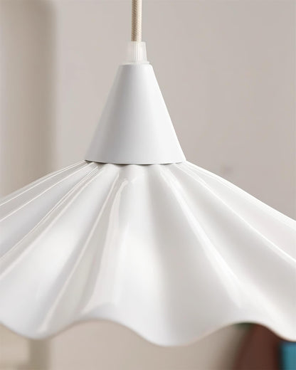 Rivora White Ceramic Pendant Light