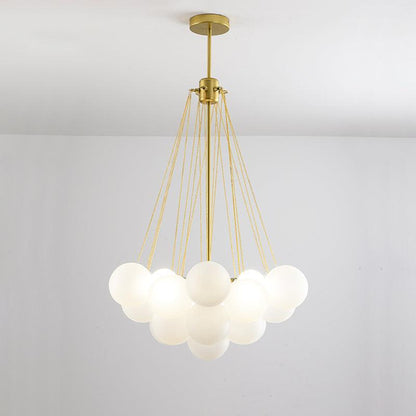 Fayne Glass Globe Pendant Light Bubble