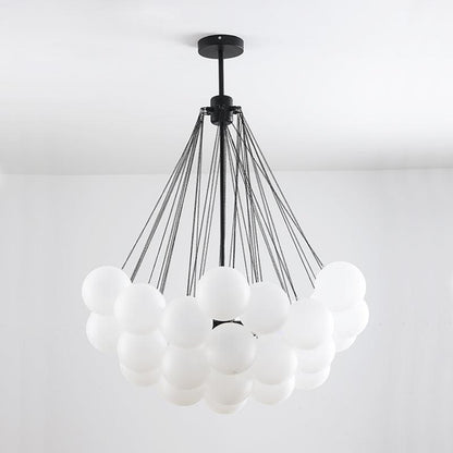 Fayne Glass Globe Pendant Light Bubble