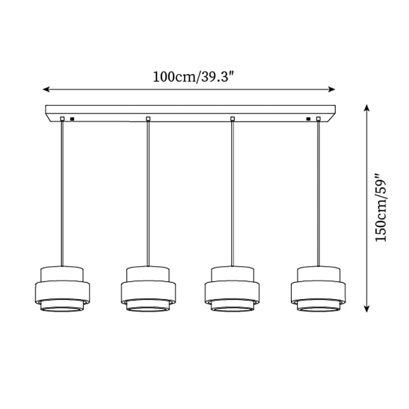 Suspension Ritta Travertin