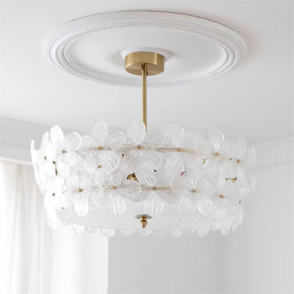 Fionel Glass Semi-Flush Mount Light