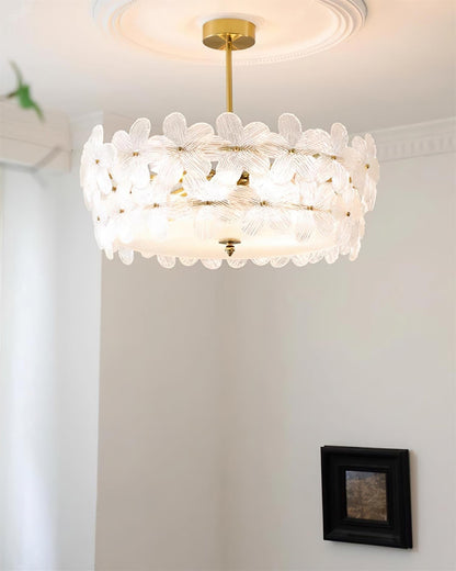 Fionel Glass Semi-Flush Mount Light
