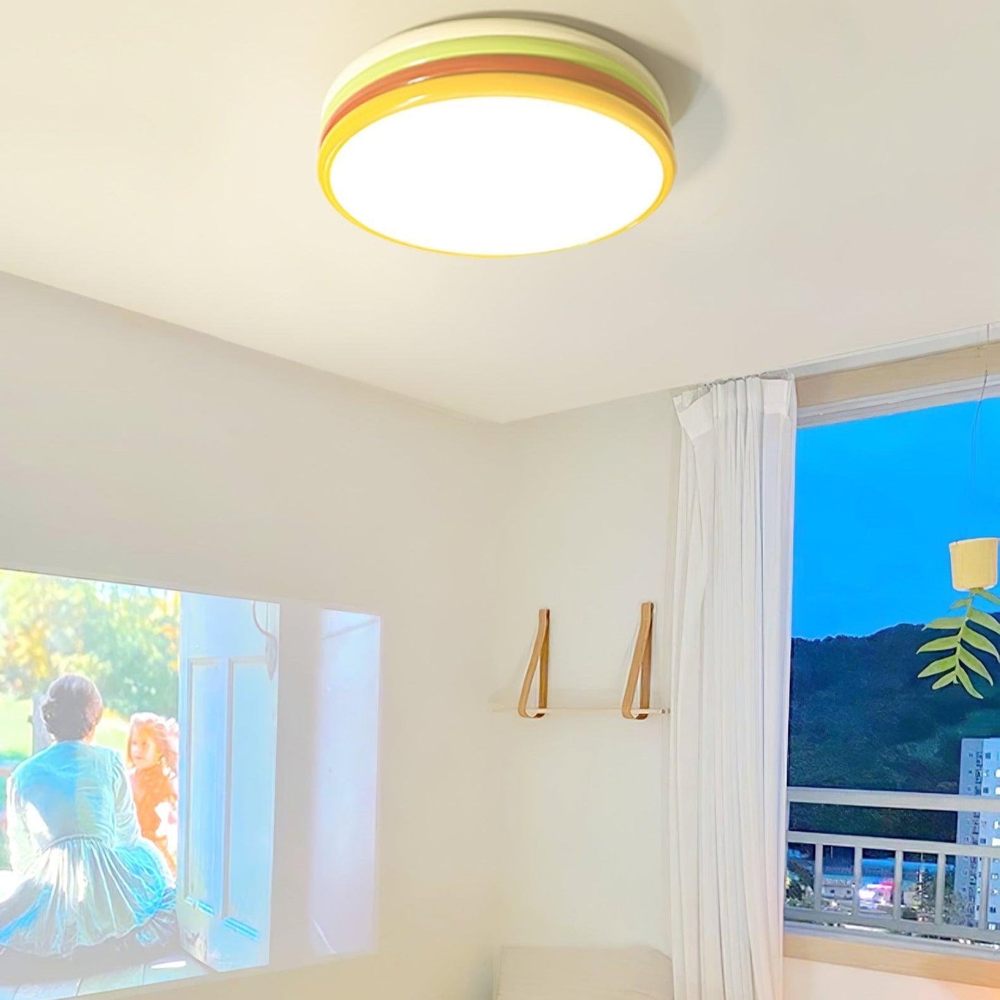 Glaya Colorful Stack Ceiling Light