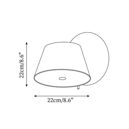 Fivra Dual Shade Wall Lamp