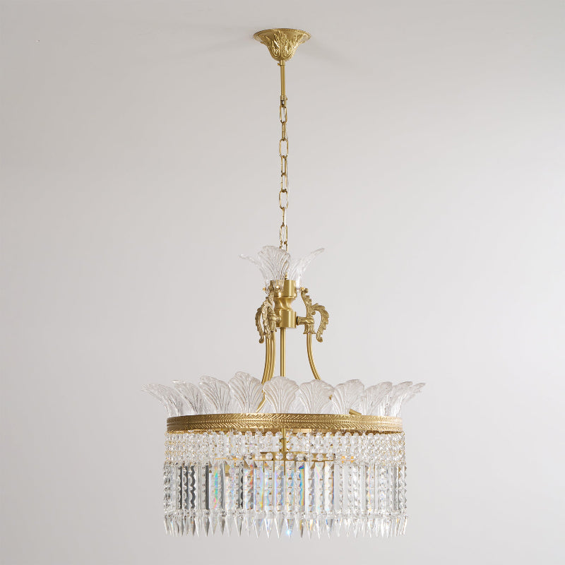 Lustre Miles style ferme de luxe Empire français