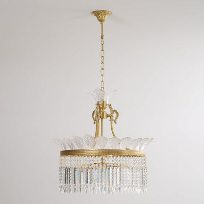 Lustre Miles style ferme de luxe Empire français