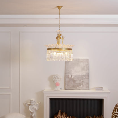 Lustre Miles style ferme de luxe Empire français