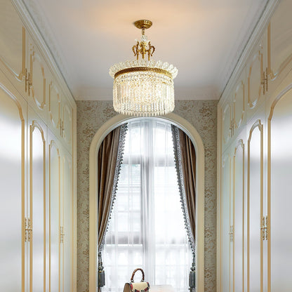 Lustre Miles style ferme de luxe Empire français