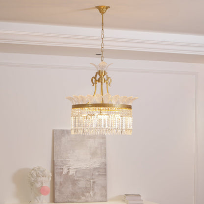 Lustre Miles style ferme de luxe Empire français