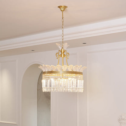 Lustre Miles style ferme de luxe Empire français